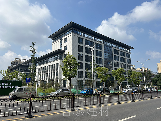 江蘇揚州廣陵區湯汪社區衛生服務中心—魯泰無機預涂板應用