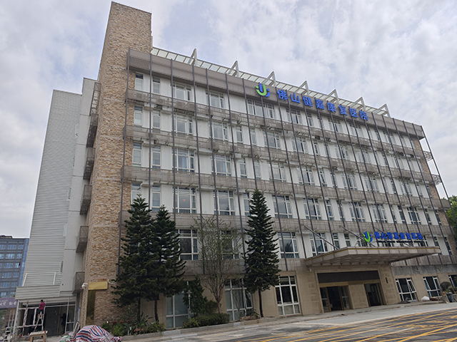 廣東佛山健嘉康復醫院—魯泰無機預涂板應用